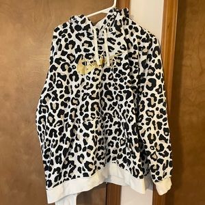 Nike leopard print hoodie